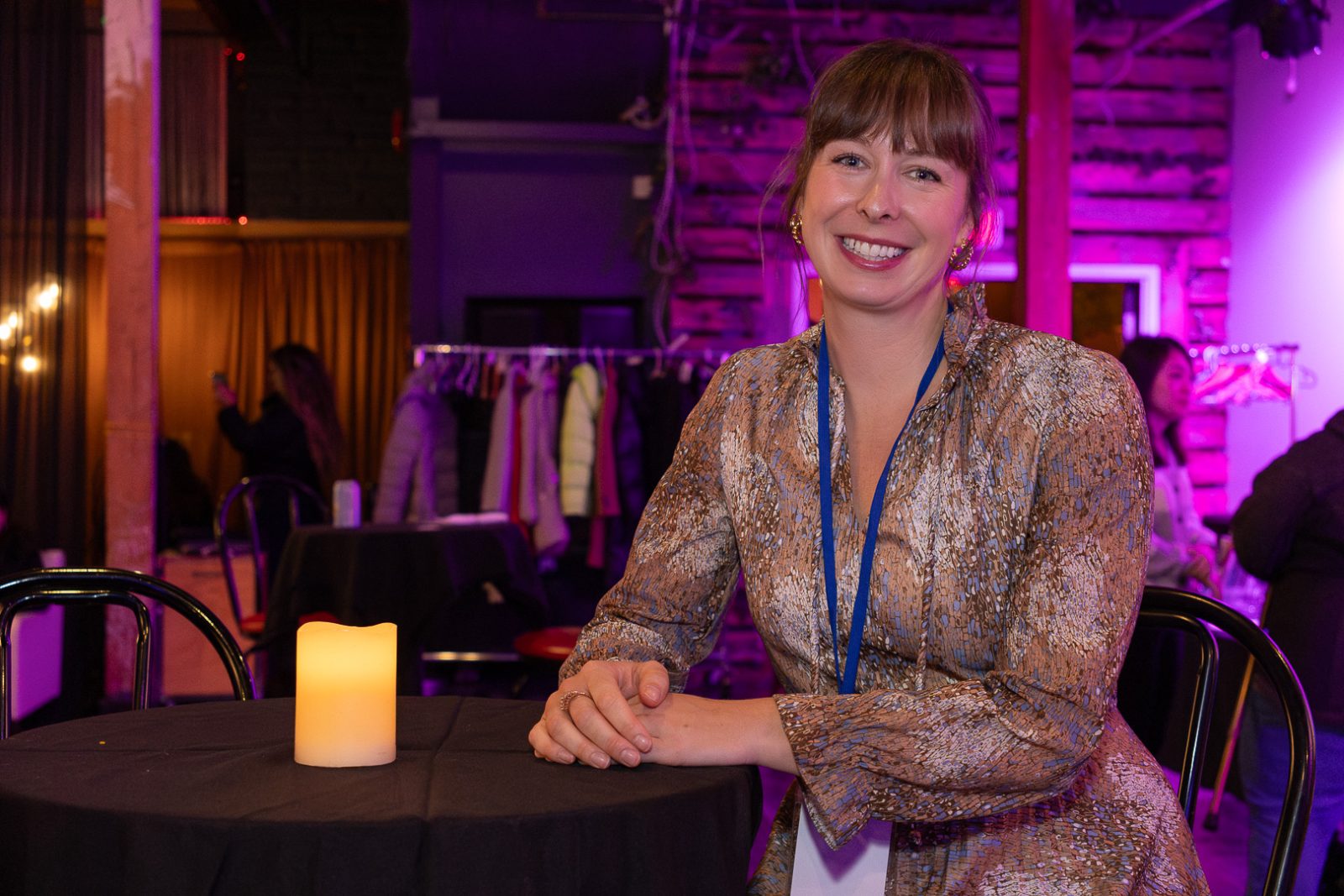 Evening networking event