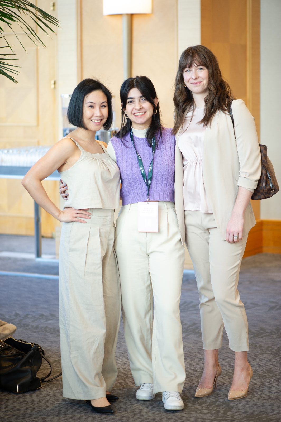 Attendees at a women's forum